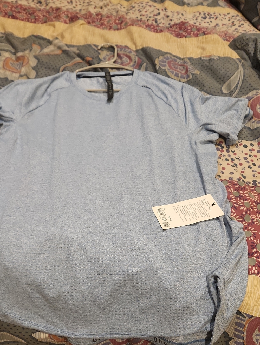 Lululemon Light Blue Men’s Crew Neck Shirt – Better Each Day